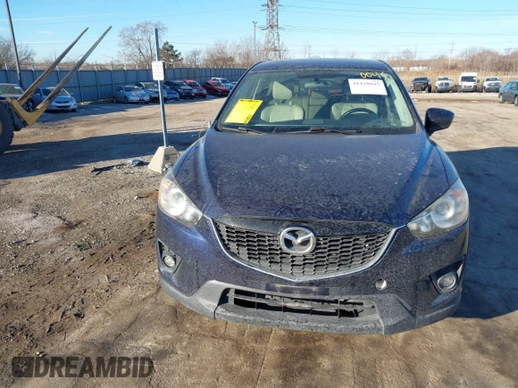 2014 Mazda CX-5 Touring with VIN JM3KE2CY8E0375009, listed as a IAAI auction lot 41420045 with 138,404 mi miles. Bid and sale history available at carsss.com. Image 12.