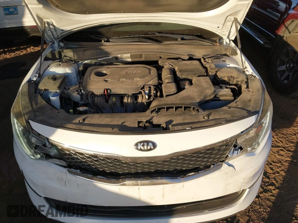 2016 Kia Optima EX with VIN 5XXGU4L30GG117411, listed as a IAAI auction lot 42034988 with 123,387 mi miles. Bid and sale history available at carsss.com. Image 10.
