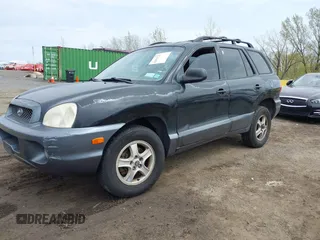 2004 Hyundai Santa Fe GLS with VIN KM8SC73D54U714336, listed as a IAAI auction lot 42079721 with 104,751 mi miles. Bid and sale history available at carsss.com. Image 2.