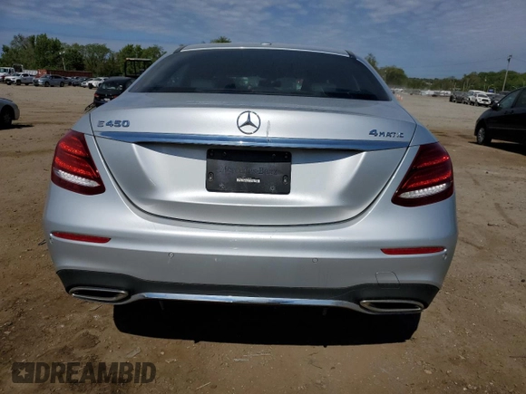 2020 Mercedes-Benz E-Class E 450 with VIN W1KZF6JB6LA808088, listed as a Copart auction lot 52236624 with 43,804 mi miles and Salvage Title. Bid and sale history available at carsss.com. Image 6.