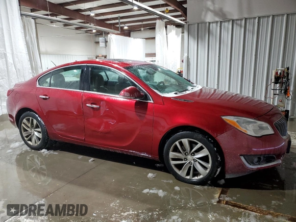 2014 Buick Regal Premium I with VIN 2G4GP5EX3E9301206, listed as a Copart auction lot 41874775 with 116,016 mi miles and Clean Title. Bid and sale history available at DreamBid. Image 4.
