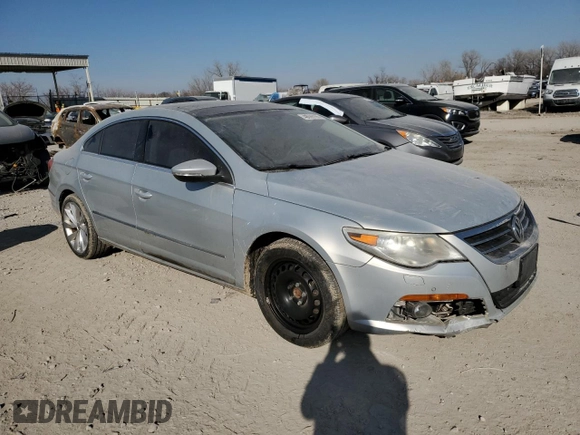 2009 Volkswagen CC Sport with VIN WVWEU73C09E517470, listed as a Copart auction lot 48699165 with 159,987 mi miles and Salvage Title. Bid and sale history available at DreamBid. Image 4.