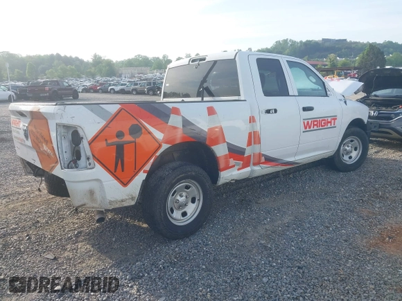 2021 Ram 1500 Tradesman with VIN 1C6RR6FG0MS598371, listed as a IAAI auction lot 42153876 with 69,620 mi miles and . Bid and sale history available at DreamBid. Image 4.