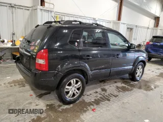 2006 Hyundai Tucson GLS with VIN KM8JN72D36U265359, listed as a Copart auction lot 80729834 with 146,626 mi miles and Clean Title. Bid and sale history available at carsss.com. Image 3.