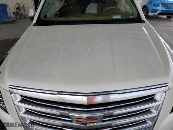 2015 Cadillac Escalade Platinum with VIN 1GYS3PKJ1FR717164, listed as a Copart auction lot 86589344 with 0 mi miles and Non Repairable. Bid and sale history available at carsss.com. Image 11.