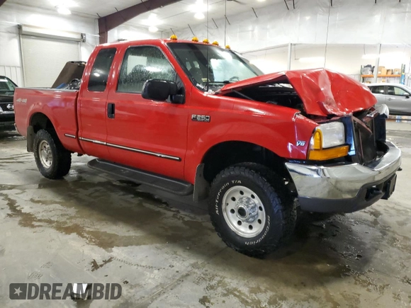 1999 Ford F-250 XL с VIN 1FTNX21L5XEB04342, выставлен на аукционе Copart как лот 45405305 с пробегом 121 655 миль миль и Списание • Salvage title. История ставок и продаж доступна на DreamBid. Изображение 4.