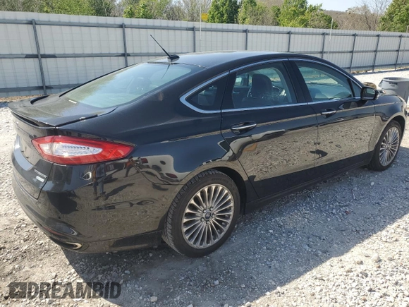 2014 Ford Fusion Titanium with VIN 3FA6P0K95ER154959, listed as a Copart auction lot 52194285 with 128,649 mi miles and Salvage Title. Bid and sale history available at carsss.com. Image 3.