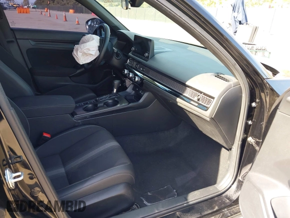 2023 Honda Civic Sport with VIN 2HGFE2F55PH505548, listed as a IAAI auction lot 42128060 with 46,350 mi miles and . Bid and sale history available at DreamBid. Image 5.