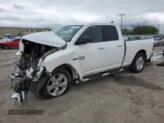 2018 Ram 1500 Big Horn with VIN 1C6RR6GT5JS132765, listed as a Copart auction lot 50645845 with Not provided miles and Salvage title. Bid and sale history available at DreamBid. Image 1.