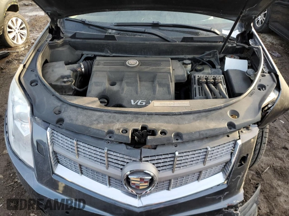 2011 Cadillac SRX Premium Collection with VIN 3GYFNFEY2BS562503, listed as a Copart auction lot 44624055 with 80,992 mi miles and Salvage Title. Bid and sale history available at carsss.com. Image 12.