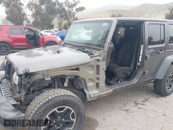 2014 Jeep Wrangler Unlimited Sport with VIN 1C4BJWDG7EL244749, listed as a IAAI auction lot 41871127 with 128,420 mi miles and . Bid and sale history available at DreamBid. Image 6.