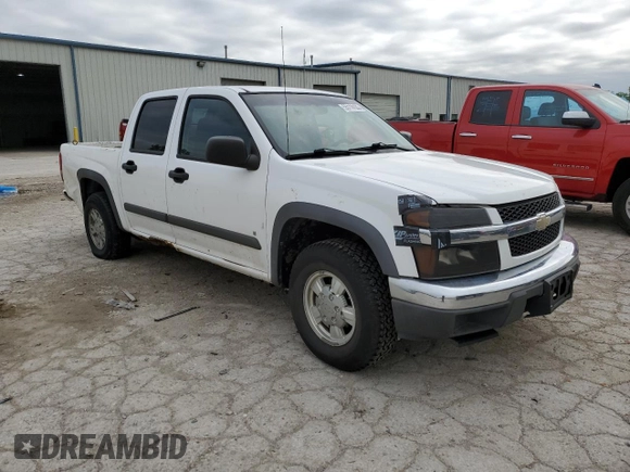 2007 Chevrolet Colorado 2LT with VIN 1GCCS13E578193195, listed as a Copart auction lot 55119185 with 332,579 mi miles and Clean Title. Bid and sale history available at DreamBid. Image 4.