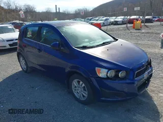 2014 Chevrolet Sonic LT with VIN 1G1JC6SB2E4149144, listed as a IAAI auction lot 41822019 with 131,616 mi miles. Bid and sale history available at carsss.com. Image 1.