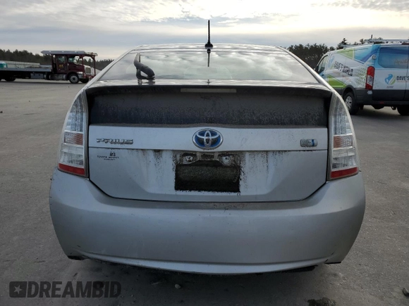 2010 Toyota Prius II with VIN JTDKN3DU7A0027688, listed as a Copart auction lot 48731495 with 185,847 mi miles and Salvage Title. Bid and sale history available at carsss.com. Image 6.