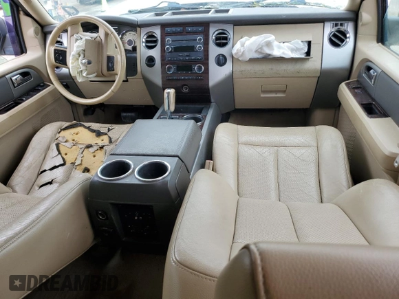 2011 Ford Expedition XLT with VIN 1FMJU1H54BEF47224, listed as a Copart auction lot 58379075 with 167,909 mi miles and Salvage title. Bid and sale history available at DreamBid. Image 8.