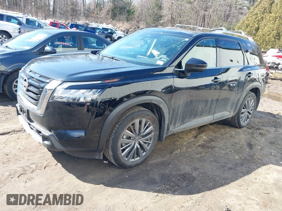2024 Nissan Pathfinder SL z VIN 5N1DR3CD5RC295501, wystawiony jako IAAI lot #41774354 z przebiegiem 1 740 mil mil oraz . Historia ofert i sprzedaży dostępna na DreamBid. Obrazek 17.