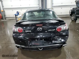 2004 Mazda RX-8 with VIN JM1FE17N240135103, listed as a Copart auction lot 77572594 with 85,089 mi miles and Salvage Title. Bid and sale history available at carsss.com. Image 6.