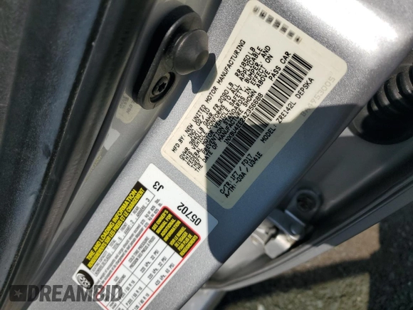 2010 Toyota Corolla with VIN 1NXBU4EE2AZ356688, listed as a Copart auction lot 63378525 with 122,630 mi miles and Salvage title. Bid and sale history available at DreamBid. Image 12.