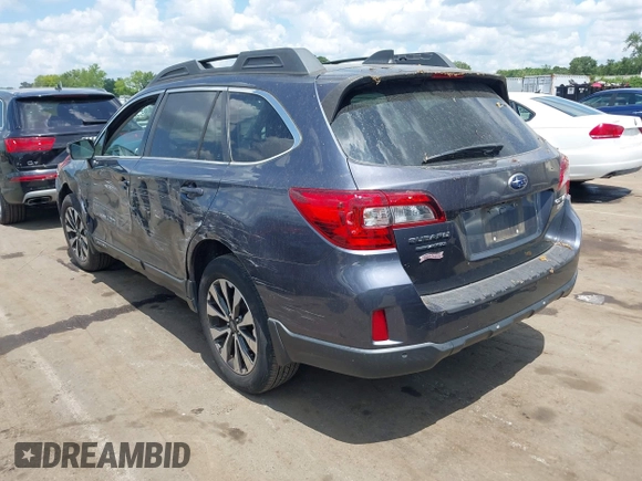 2017 Subaru Outback Limited z VIN 4S4BSANC2H3408520, wystawiony jako IAAI lot #42734206 z przebiegiem 26 447 mil mil oraz . Historia ofert i sprzedaży dostępna na DreamBid. Obrazek 3.