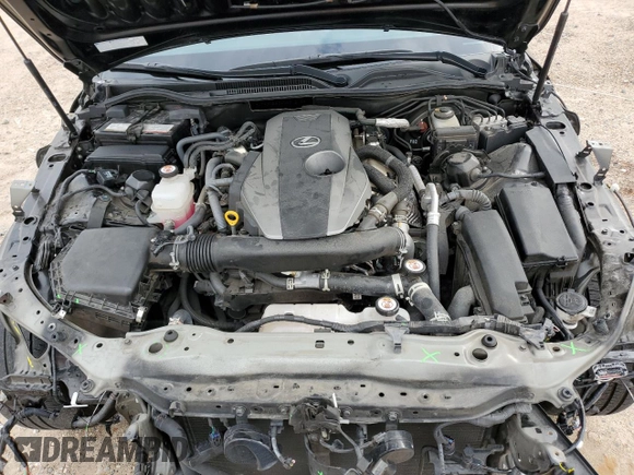 2022 Lexus RC with VIN JTHGA5BC4N5012158, listed as a Copart auction lot 80942544 with 45,644 mi miles and Salvage Title. Bid and sale history available at carsss.com. Image 12.