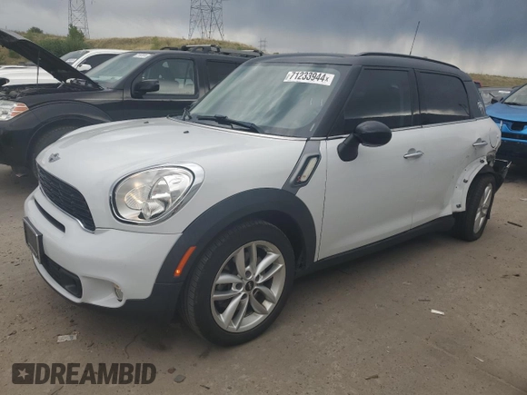 2014 MINI Countryman S z VIN WMWZC3C57EWP51864, wystawiony jako Copart lot #71233944 z przebiegiem 73 828 mil mil oraz Szkoda całkowita • Salvage title. Historia ofert i sprzedaży dostępna na DreamBid. Obrazek 1.