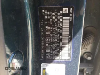 2018 Honda Clarity Plug-In Hybrid with VIN JHMZC5F13JC017742, listed as a Copart auction lot 57843394 with 74,956 mi miles and Salvage Title. Bid and sale history available at carsss.com. Image 12.