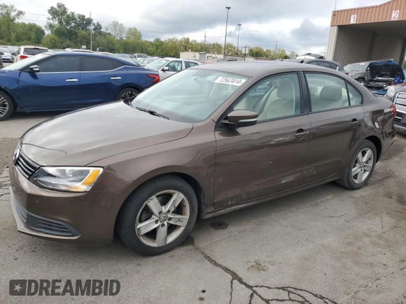 2012 Volkswagen Jetta TDI с VIN 3VWLL7AJ3CM334185, выставлен на аукционе Copart как лот 72563414 с пробегом 133 180 миль миль и Списание • Salvage title. История ставок и продаж доступна на DreamBid. Изображение 1.