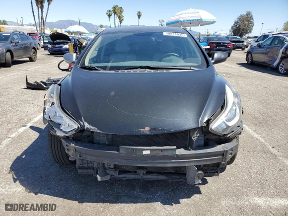 2016 Hyundai Elantra SE with VIN KMHDH4AE1GU575427, listed as a Copart auction lot 49914035 with 91,297 mi miles and Non Repairable. Bid and sale history available at carsss.com. Image 5.
