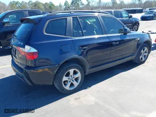 2007 BMW X3 3.0si with VIN WBXPC93477WF22081, listed as a IAAI auction lot 41679094 with 214,553 mi miles. Bid and sale history available at carsss.com. Image 4.