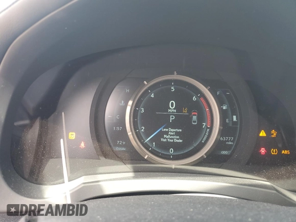 2019 Lexus IS with VIN JTHBA1D28K5099730, listed as a Copart auction lot 49383875 with 63,777 mi miles and Salvage Title. Bid and sale history available at carsss.com. Image 9.