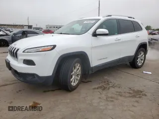 2015 Jeep Cherokee Latitude with VIN 1C4PJLCB8FW712725, listed as a Copart auction lot 55433225 with 85,321 mi miles and Clean Title. Bid and sale history available at carsss.com. Image 1.