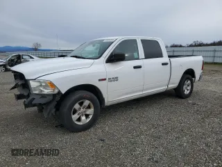 2018 Ram 1500 Tradesman with VIN 1C6RR7SM6JS227289, listed as a Copart auction lot 45305205 with 123,891 mi miles and Salvage title. Bid and sale history available at DreamBid. Image 1.