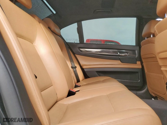 2015 BMW 7 Series 750Li xDrive with VIN WBAYF8C54FD654540, listed as a Copart auction lot 49346035 with 98,336 mi miles and Salvage Title. Bid and sale history available at carsss.com. Image 10.