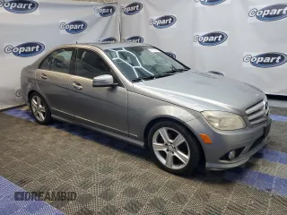 2010 Mercedes-Benz C-Class C 300 Sport with VIN WDDGF5EB3AA392493, listed as a Copart auction lot 47070445 with 197,701 mi miles and Salvage Title. Bid and sale history available at carsss.com. Image 4.