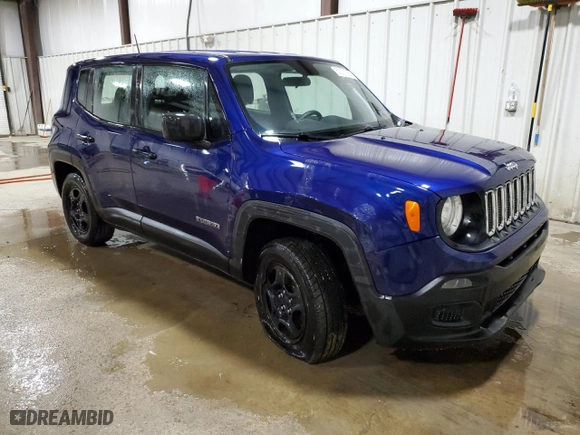 2018 Jeep Renegade Upland Edition with VIN ZACCJBAB3JPG80865, listed as a Copart auction lot 52071785 with 76,211 mi miles and Salvage Title. Bid and sale history available at carsss.com. Image 4.