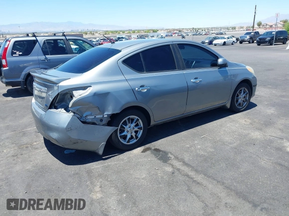 2013 Nissan Versa SV with VIN 3N1CN7APXDL832265, listed as a IAAI auction lot 42630605 with 89,397 mi miles and . Bid and sale history available at DreamBid. Image 4.