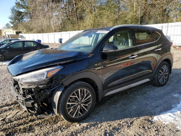 2019 Hyundai Tucson Night with VIN KM8J33AL9KU055365, listed as a Copart auction lot 89280005 with 65,002 mi miles and Salvage Title. Bid and sale history available at carsss.com. Image 1.