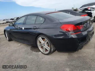 2016 BMW 6 Series 640i with VIN WBA6D0C55GG432720, listed as a Copart auction lot 76286604 with 0 mi miles and Salvage Title. Bid and sale history available at carsss.com. Image 2.