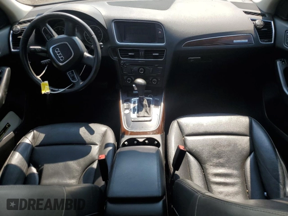 2012 Audi Q5 Premium Plus with VIN WA1DKAFP9CA004546, listed as a Copart auction lot 59537775 with 187,338 mi miles and Salvage title. Bid and sale history available at DreamBid. Image 8.