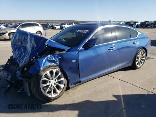 2021 Cadillac CT5 Premium Luxury with VIN 1G6DN5RW8M0135940, listed as a Copart auction lot 86903414 with Not Provided miles and Salvage Title. Bid and sale history available at DreamBid. Image 1.