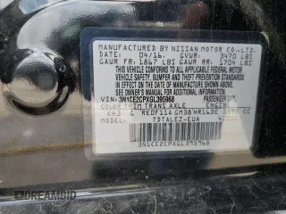 2016 Nissan Note S with VIN 3N1CE2CPXGL395968, listed as a Copart auction lot 58583725 with 144,252 mi miles and Salvage title. Bid and sale history available at DreamBid. Image 13.
