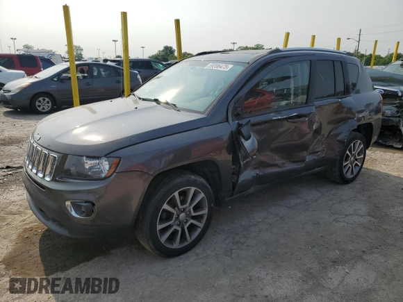 2017 Jeep Compass High Altitude с VIN 1C4NJCEAXHD130376, выставлен на аукционе Copart как лот 59206475 с пробегом 110 211 миль миль и Списание • Salvage title. История ставок и продаж доступна на DreamBid. Изображение 1.