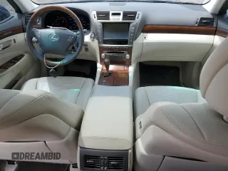 2010 Lexus LS 460 with VIN JTHBL5EF7A5091846, listed as a Copart auction lot 53911275 with 168,398 mi miles and Salvage Title. Bid and sale history available at carsss.com. Image 8.