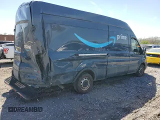 2020 Ford Transit Cargo with VIN 1FTBR3X80LKB27920, listed as a Copart auction lot 47181194 with 46,782 mi miles and Salvage Title. Bid and sale history available at DreamBid. Image 3.