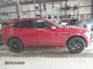 2017 Jaguar F-Pace 20d R-Sport with VIN SADCL2BN3HA490176, listed as a IAAI auction lot 41595419 with 87,755 mi miles and . Bid and sale history available at DreamBid. Image 13.