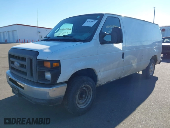 2012 Ford Econoline Cargo Commercial with VIN 1FTNE1EW7CDB34365, listed as a IAAI auction lot 41475570 with 278,883 mi miles and . Bid and sale history available at DreamBid. Image 2.