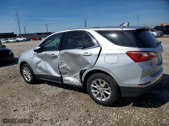 2019 Chevrolet Equinox LT with VIN 2GNAXKEV2K6152623, listed as a Copart auction lot 50296585 with 81,105 mi miles and Salvage Title. Bid and sale history available at carsss.com. Image 2.