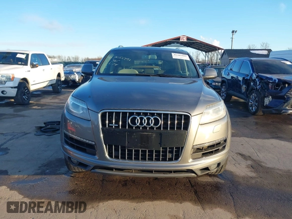 2013 Audi Q7 3.0T Premium Plus with VIN WA1LGAFE6DD001695, listed as a IAAI auction lot 41305081 with 132,912 mi miles. Bid and sale history available at carsss.com. Image 12.
