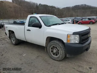 2011 Chevrolet Silverado 1500 Work Truck with VIN 1GCNKPEX9BZ420885, listed as a Copart auction lot 43811395 with 126,302 mi miles and Salvage Title. Bid and sale history available at carsss.com. Image 4.