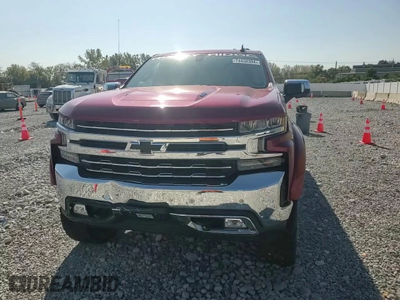 2020 Chevrolet Silverado 1500 LTZ with VIN 1GCUYGEL6LZ104384, listed as a Copart auction lot 74450304 with 76,305 mi miles and Salvage Title. Bid and sale history available at DreamBid. Image 11.